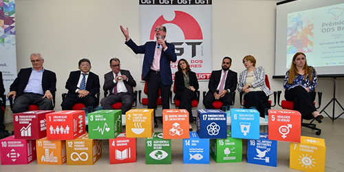 UGT sedia Seminário da 1ª edição do Prêmio ODS Brasil 2018 em São Paulo